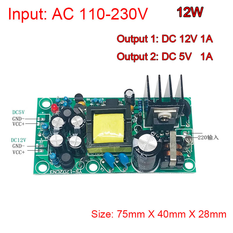 Módulo de fuente de alimentaci - Smps Power Supply reseña y precio