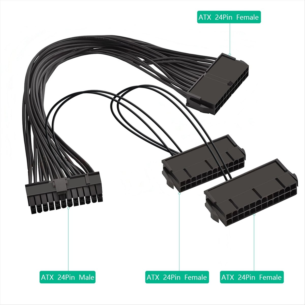 【A19R】Cable divisor de fuente  - Psu Computer reseña y precio